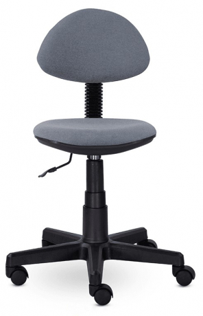 Детское компьютерное кресло UTFC Стар Б/п овалина пластик ткань HQ серый