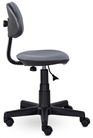 Детское компьютерное кресло UTFC Стар Б/п овалина пластик ткань HQ серый