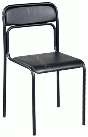 Стул Аскона черная рама (445*468*810)