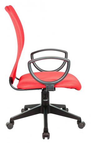 Компьютерное кресло Бюрократ CH-599AXSN красный сетка/ткань