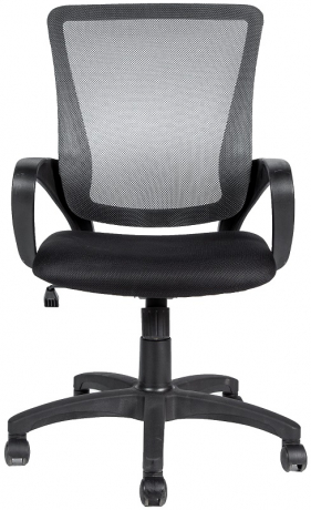 Компьютерное кресло Глория ткань-сетка черный