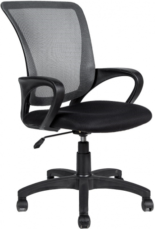 Компьютерное кресло Глория ткань-сетка черный